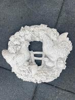 Betonnen wand decoratie Kippen/Haan, Tuin en Terras, Tuinbeelden, Ophalen, Zo goed als nieuw