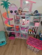 Lol poppenhuis, camper, poppen enz, Ophalen, Gebruikt
