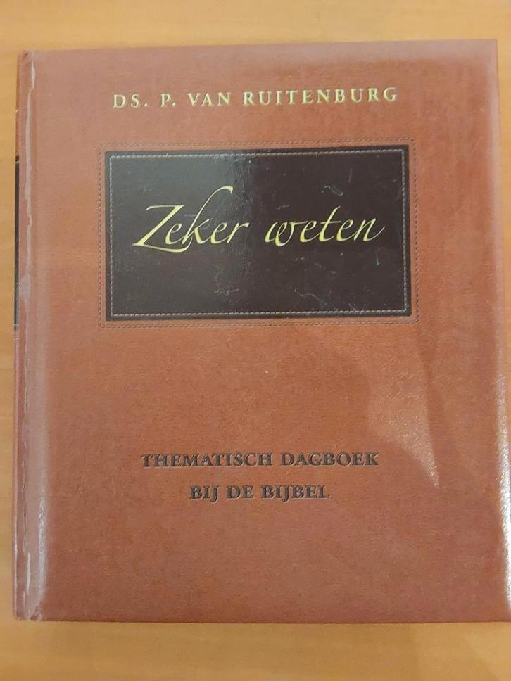 Ruitenburg, ds.P. van - diverse boeken a € 3,50 per stuk, Boeken, Godsdienst en Theologie, Gelezen, Christendom | Protestants