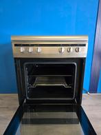 Inventum 4 pits gasfornuis. Rvs. Hete lucht oven. Garantie!, Ophalen, 60 cm of meer, 4 kookzones, Zo goed als nieuw