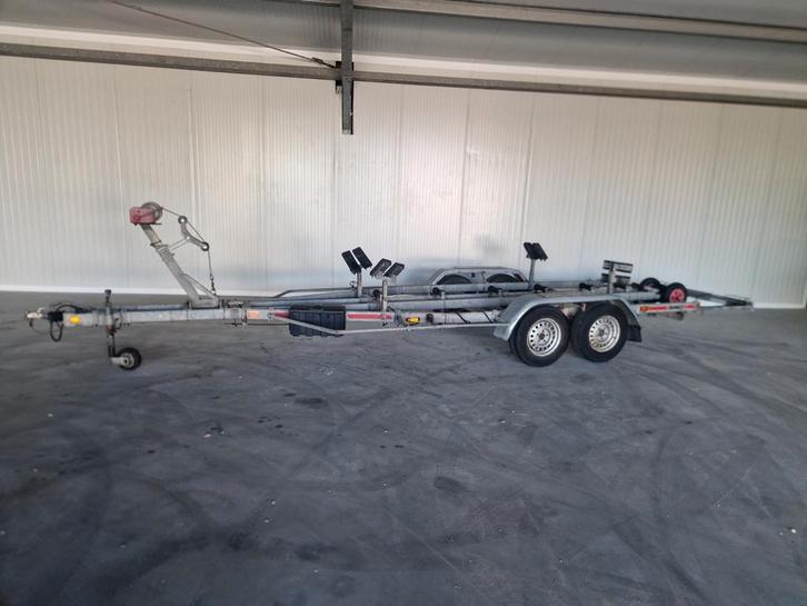 DAMCO 2600kg kenteken tandemasser!, Watersport en Boten, Boottrailers, Zo goed als nieuw, Sloepentrailer, 1500 tot 3000 kg, 6 tot 9 meter