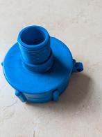 IBC 1000l tank adapter S60x6, 2x3/4 ", 150 liter of meer, Ophalen of Verzenden, Nieuw, Kunststof