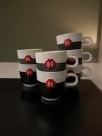 DE Douwe Egberts krijtmokjes, Ophalen of Verzenden, Overige stijlen, Kop(pen) en/of Schotel(s), Glas