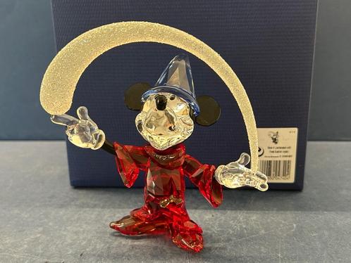 Swarovski Disney Mickey de Tovenaar Gelimiteerde Editie 2014, Verzamelen, Swarovski, Nieuw, Figuurtje, Ophalen of Verzenden