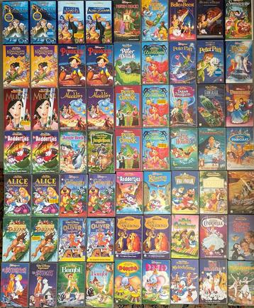 Unieke Disney VHS Verzameling – Meer dan 50 titels!  beschikbaar voor biedingen