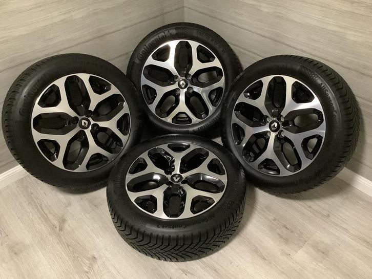Renault CAPTUR origineel velgen 4 seasons banden 17 inch, Auto-onderdelen, Banden en Velgen, Banden en Velgen, All Season, 17 inch