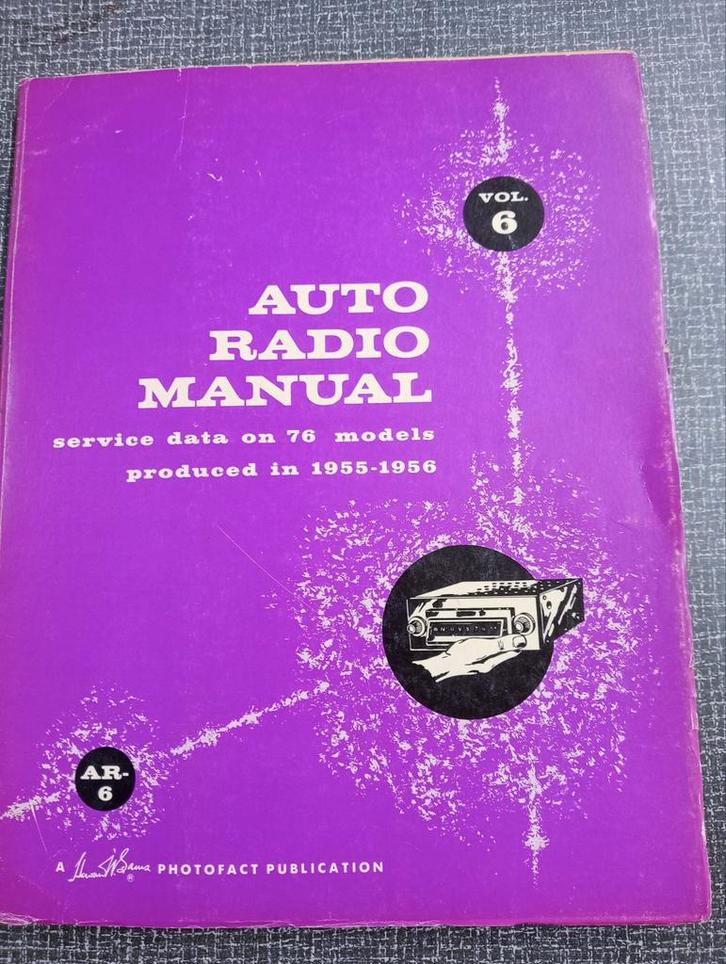 1955 – 1956 auto radio models USA - service manual, Auto diversen, Handleidingen en Instructieboekjes, Ophalen of Verzenden