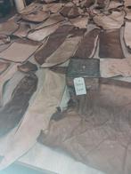 Rest bruin vintage meubel leer, Hobby en Vrije tijd, Ophalen, Gebruikt, Bruin, Leer of Kunstleer