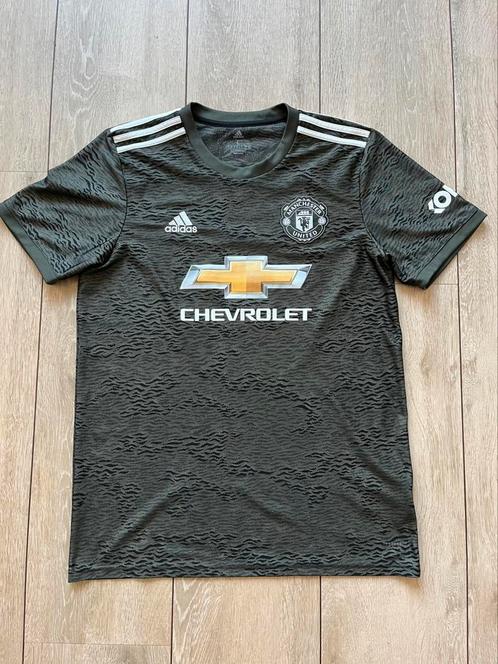 Origineel Man United shirt, maat L, Zwart, Sport en Fitness, Voetbal, Zo goed als nieuw, Shirt, Maat L, Ophalen of Verzenden