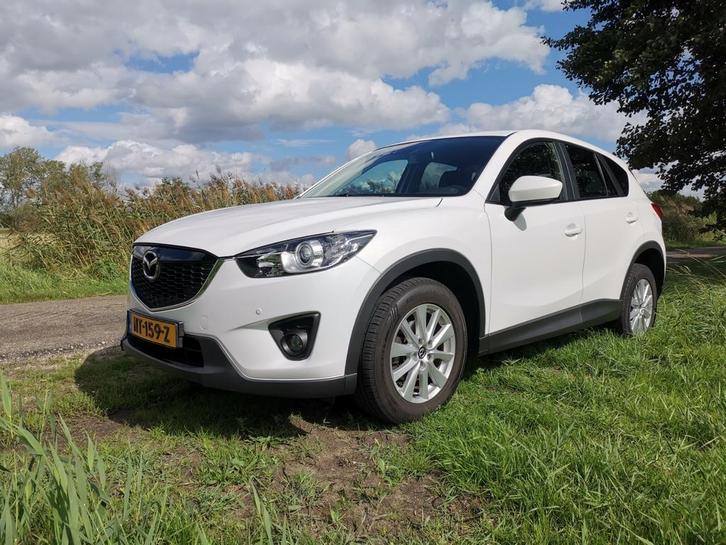 Mazda CX-5 2.0 TS+ SkyActiv-G 121KW 2WD 2013 Wit, Auto's, Mazda, Particulier, CX-5, Benzine, A, SUV of Terreinwagen, Handgeschakeld