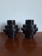 Twee Daan Kromhout vazen, Zwart, Aardewerk of Porselein, Ophalen of Verzenden, Zo goed als nieuw