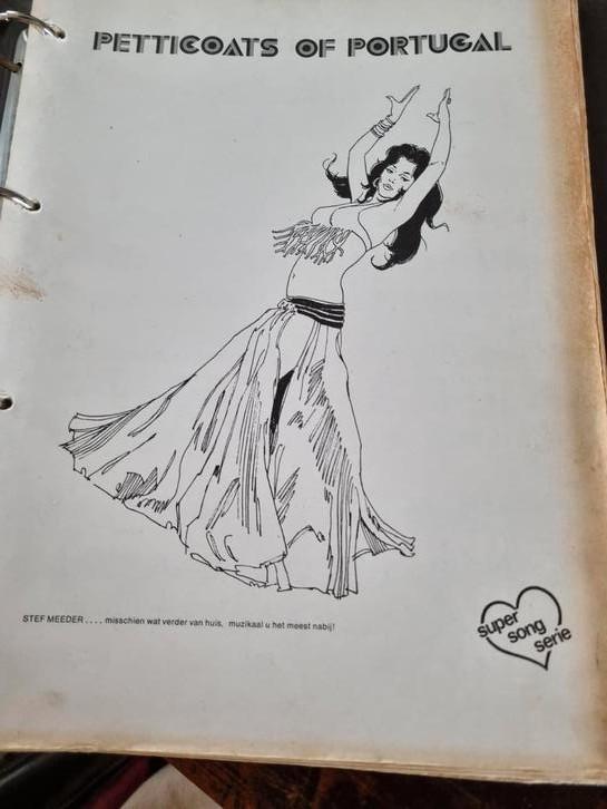 '70 Verzameling STEF MEEDER bladmuziek, Muziek en Instrumenten, Bladmuziek, Gebruikt, Overige soorten, Populair, Ophalen of Verzenden