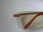 Vintage Cartier Titanium 135 Bril met Koker, Overige merken, Gebruikt, Overige kleuren, Ophalen of Verzenden