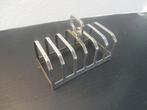 Antiek zilver toastrekje Mappin & Webb Sheffield 1828, Ophalen of Verzenden, Zilver