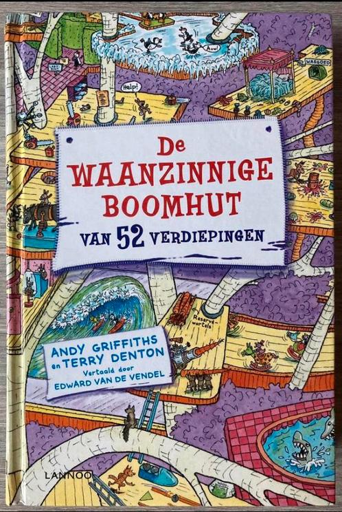 De Waanzinnige Boomhut van 52 verdiepingen! Griffiths/Denton, Boeken, Kinderboeken | Jeugd | 10 tot 12 jaar, Zo goed als nieuw