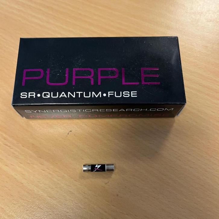 Synergistic Research Purple fuse 160mA T 5x20 (occasion), Audio, Tv en Foto, Overige Audio, Tv en Foto, Zo goed als nieuw, Ophalen of Verzenden