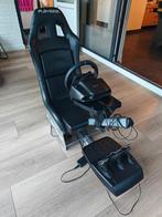 Playseat + Logitech G29 driving force racestuur + pedalen, Ophalen, Zo goed als nieuw