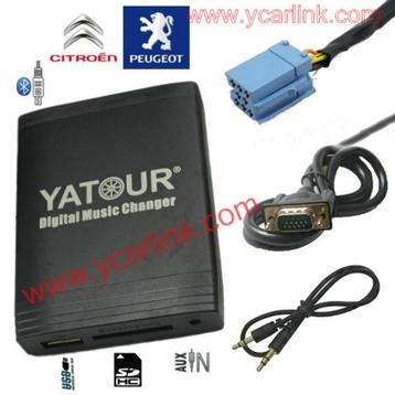 Yatour MP3 USB SD interface Peugeot Citroen autoradio’s  beschikbaar voor biedingen