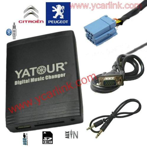 Yatour MP3 USB SD interface Peugeot Citroen autoradio’s, Auto diversen, Autoradio's, Nieuw, Ophalen of Verzenden
