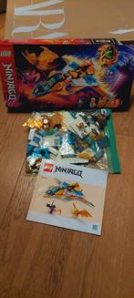 Lego set 71770 Ninjago Zane's golden dragon jet, Ophalen of Verzenden, Gebruikt, Complete set, Lego