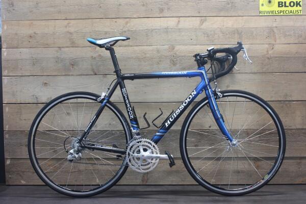 Huissoon racefiets 30v Shimano 105 zwart met 3 mnd garantie, Fietsen en Brommers, Fietsen | Racefietsen, Gebruikt