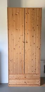 Grenen kast, Ophalen, Gebruikt, 100 tot 150 cm, 200 cm of meer