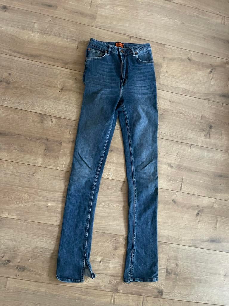 Odenim Split Spijkerbroek - Maat 36, Kleding | Dames, Spijkerbroeken en Jeans, Ophalen of Verzenden, Gedragen, Blauw, W28 - W29 (confectie 36)