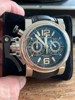 GRAHAM CHRONOFIGHTER OVERSIZE, Sieraden, Tassen en Uiterlijk, Horloges | Heren, Verzenden, Zo goed als nieuw, Staal, Overige merken