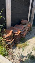 +/- 70 Gebruikte dakpannen, Doe-het-zelf en Verbouw, Dakpannen en Dakbedekking, Ophalen, Gebruikt, Steen of Klei, Dakpannen