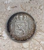 Zilveren 1 gulden 1954 Juliana, zeer mooie kaliteit, Postzegels en Munten, Munten | Nederland, 1 gulden, Koningin Juliana, Zilver