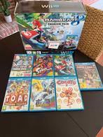 Nintendo Wii U console + 7 spellen, Spelcomputers en Games, Spelcomputers | Nintendo Wii U, Ophalen of Verzenden, Gebruikt, Met 1 controller