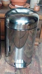 retro bin Brabantia 12 L prullenbak pedaalemmer rv, Huis en Inrichting, Woonaccessoires | Prullenbakken, Ophalen, Met pedaal, Zo goed als nieuw