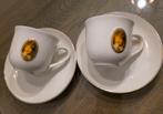 Douwe Egberts mokjes, Een lachende jongen, Frans Hals kopjes, Ophalen of Verzenden, Zo goed als nieuw, Porselein, Kop en/of schotel