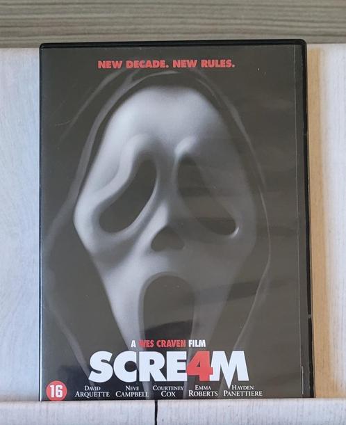SCREAM 4 (2011)  Courteney Cox – Dvd Horror, Cd's en Dvd's, Dvd's | Horror, Zo goed als nieuw, Slasher, Vanaf 16 jaar, Ophalen