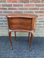 kastje / niermodel noten 2 laden, Huis en Inrichting, Kasten | Ladekasten, Ophalen, Minder dan 50 cm, Gebruikt, 1 of 2 laden