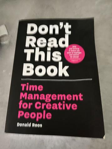 Don't Read This Book - Time Management beschikbaar voor biedingen