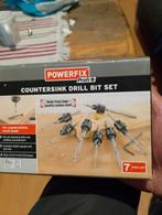 Powerfix Verzinkboor Set - 7 Delig, Doe-het-zelf en Verbouw, Ophalen of Verzenden, Nieuw