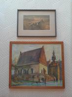 Schilderijen van Zdeněk Budínský & Anton Rudolph Mauve, Ophalen of Verzenden