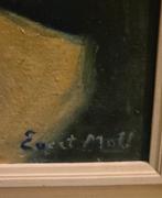 Evert Moll bloemstilleven schilderij madelief, Antiek en Kunst, Ophalen