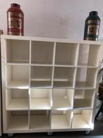 Vakkenkast wit Ikea, Huis en Inrichting, Ophalen, Gebruikt, 100 tot 150 cm, Minder dan 150 cm