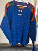 Noorse wollen trui maat L zgan, Kleding | Heren, Verzenden, Zo goed als nieuw, Maat 52/54 (L), Blauw