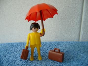 Playmobil 3322 tourist with umbrella uit 1974 beschikbaar voor biedingen