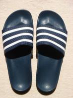 Originele Adidas Adilette badslippers maat 44,5 (10), Blauw, Adidas, Gedragen, Ophalen