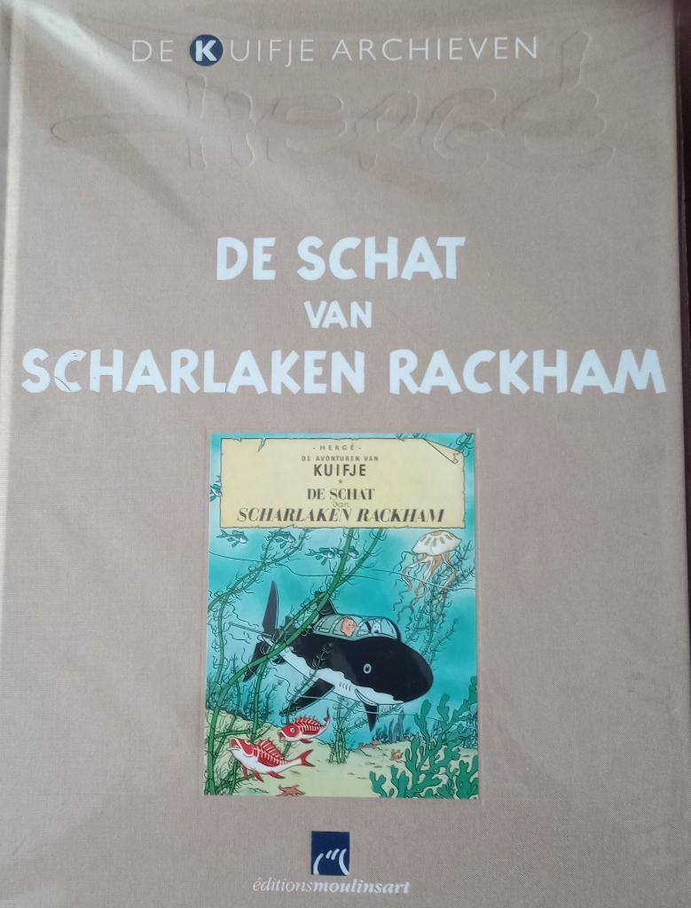 Kuifje –geheim van de eenhoorn-schat van scharlaken rackham, Nieuw, Ophalen of Verzenden, Meerdere stripboeken, Hergé
