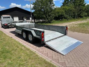 VELDHUIZEN Be oplegger 7.5 ton kuipdieplader (bj 2010) beschikbaar voor biedingen