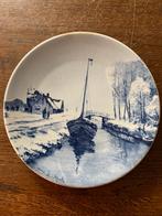 L. Apol Delfts blauw wandbord, Antiek en Kunst, Antiek | Wandborden en Tegels, Ophalen of Verzenden
