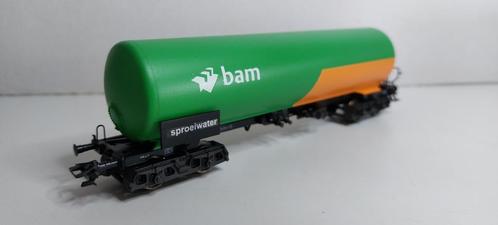 Bam Ketelwagon met sproeiwater *Nieuwstaat* (06), Hobby en Vrije tijd, Modeltreinen | H0, Zo goed als nieuw, Wagon, Wisselstroom