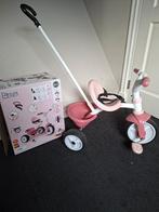 Smoby driewieler met duwstang, Kinderen en Baby's, Speelgoed | Buiten | Voertuigen en Loopfietsen, Ophalen, Gebruikt, Trapvoertuig