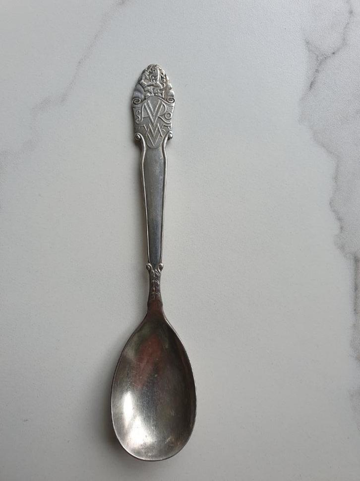 lepeltjes Avro Zomer 1934 - GN Gero 90, Antiek en Kunst, Antiek | Bestek, Ophalen of Verzenden