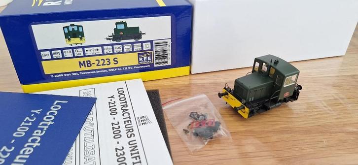 REE modeles SNCF loc Locotracteur Y2269  digitaal sound, Hobby en Vrije tijd, Modeltreinen | H0, Zo goed als nieuw, Locomotief